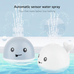 Baby Bath Toy RGB Colorful Lighting Changing Water Spray Touch Sensor Auto Spray