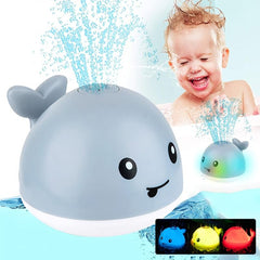 Baby Bath Toy RGB Colorful Lighting Changing Water Spray Touch Sensor Auto Spray