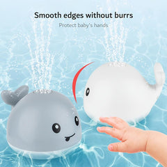 Baby Bath Toy RGB Colorful Lighting Changing Water Spray Touch Sensor Auto Spray