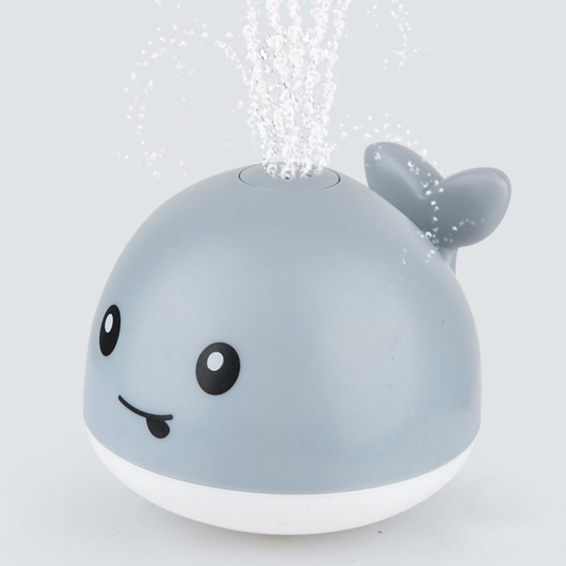 Baby Bath Toy RGB Colorful Lighting Changing Water Spray Touch Sensor Auto Spray