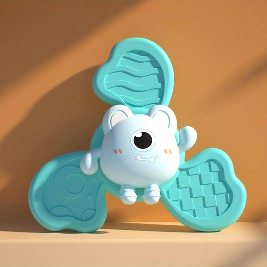 Suction Cup Music Flower Spinner Bath Toy