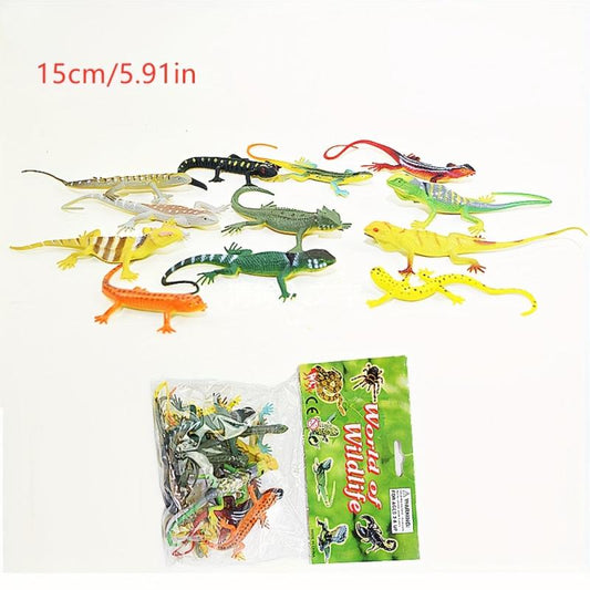 Educational Reptile Party Toy Lizards Model for Kids - Christmas Gift