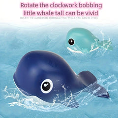 Clockwork Small Whales Bathroom Water Toy