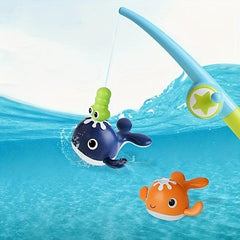 Kids Fishing Toys Set Magnetic Fishing Game Baby Bath Toys