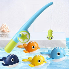 Kids Fishing Toys Set Magnetic Fishing Game Baby Bath Toys