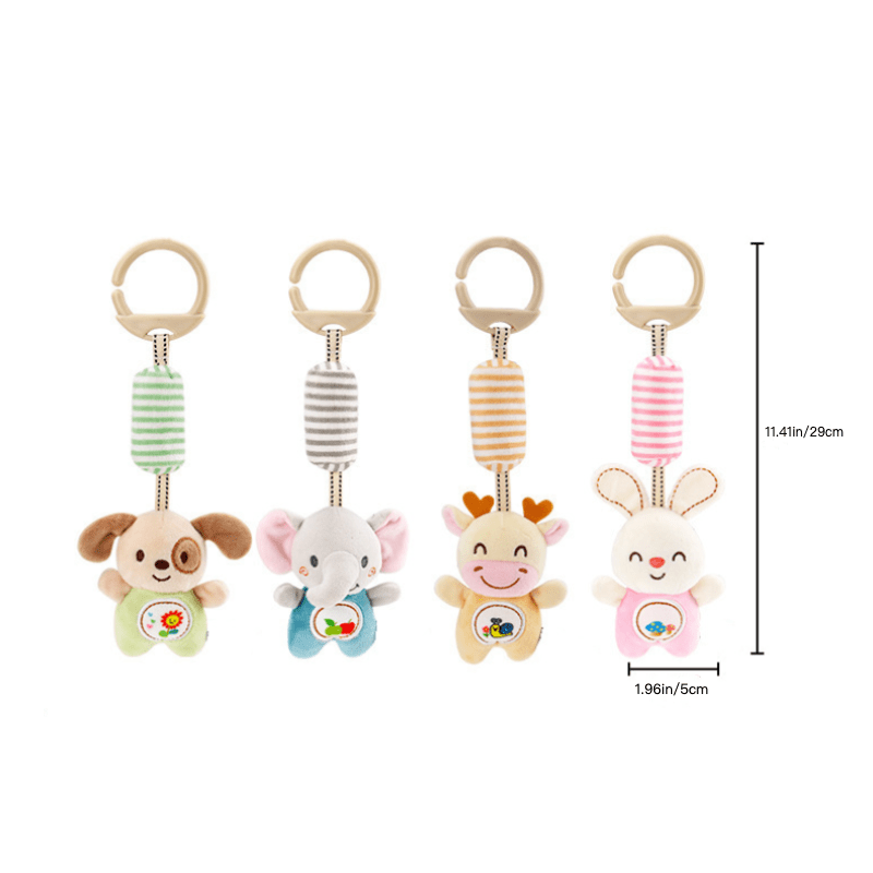 Plush Wind Chime Doll Bed Hanging Bell Toy