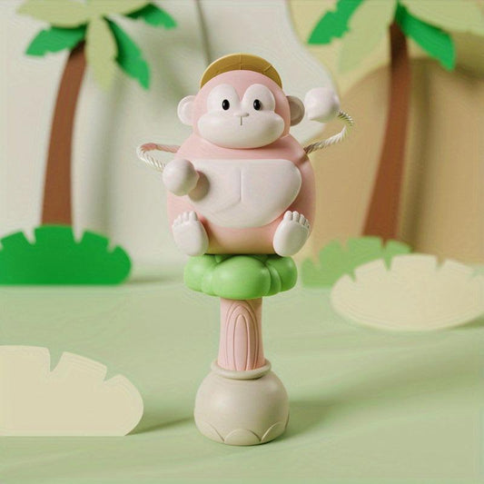 Baby Rattle Toy with Big Wave Drum - Easy to Grasp and Gnaw