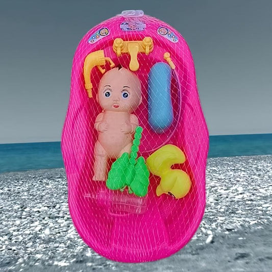 Bath Doll Set Bath Toy Bath Beach Swimming Water Game Set