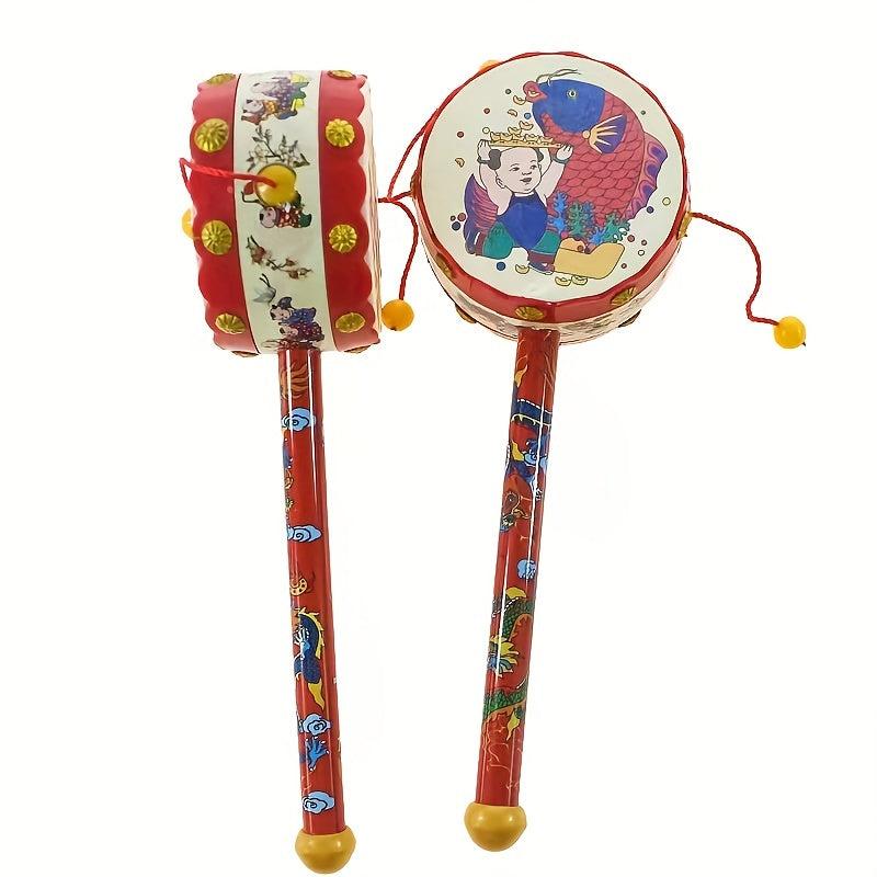 Kids Tambourine Set with Hand Drum
