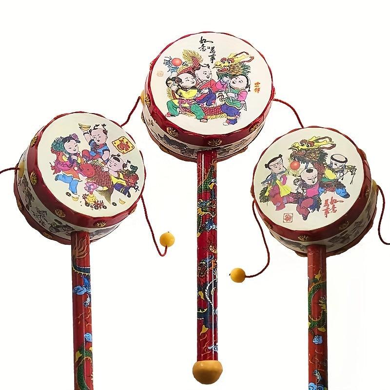 Kids Tambourine Set with Hand Drum
