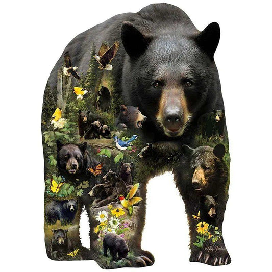 Bear House Puzzle - Creative Gift for Kids and Adults