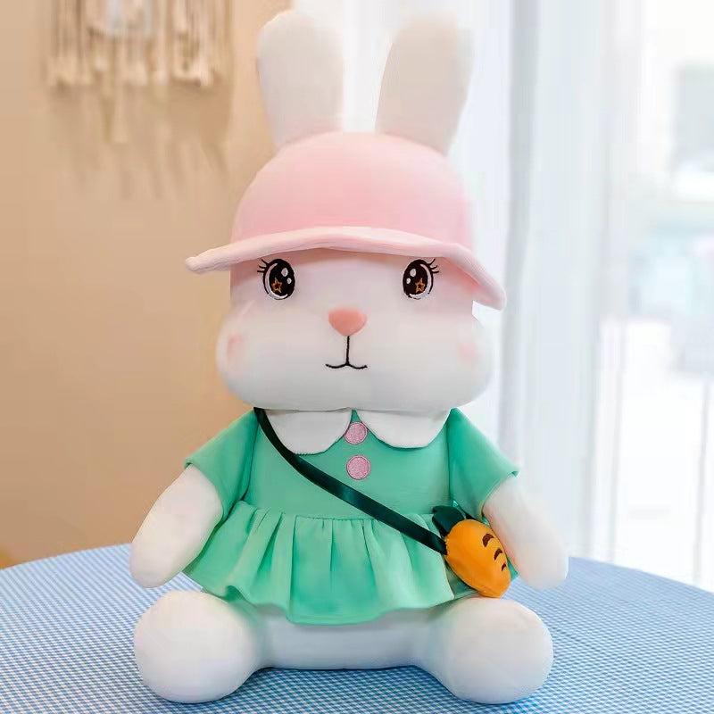 Backpack Rabbit Plush Doll Toy Bunny Doll Children's Birthday Gift