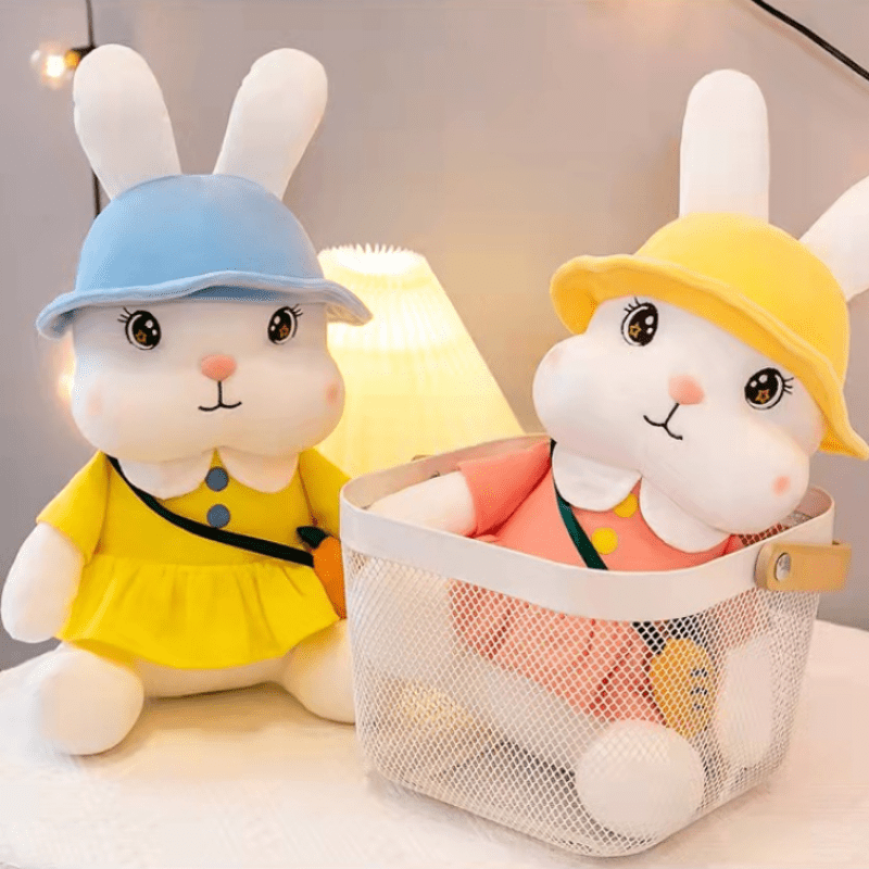 Backpack Rabbit Plush Doll Toy Bunny Doll Children's Birthday Gift