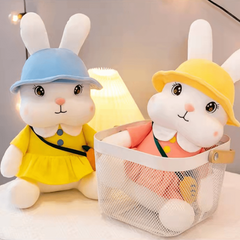 Backpack Rabbit Plush Doll Toy Bunny Doll Children's Birthday Gift