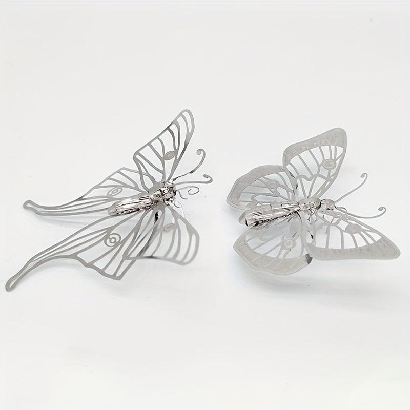 Metal 3D Puzzle Insect Series 2 Butterflies Board Assembly Gift
