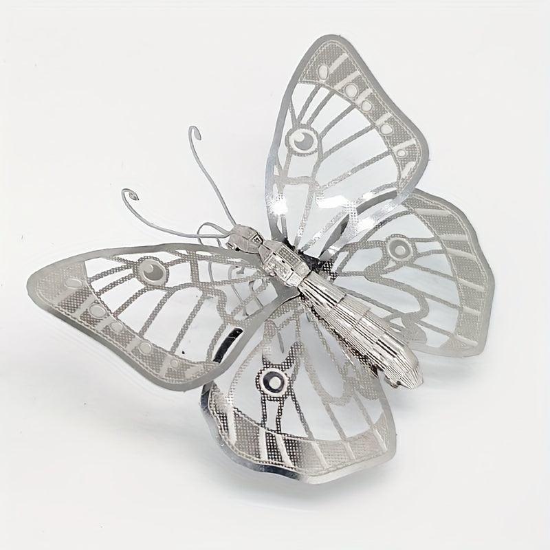 Metal 3D Puzzle Insect Series 2 Butterflies Board Assembly Gift