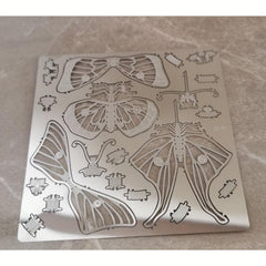 Metal 3D Puzzle Insect Series 2 Butterflies Board Assembly Gift