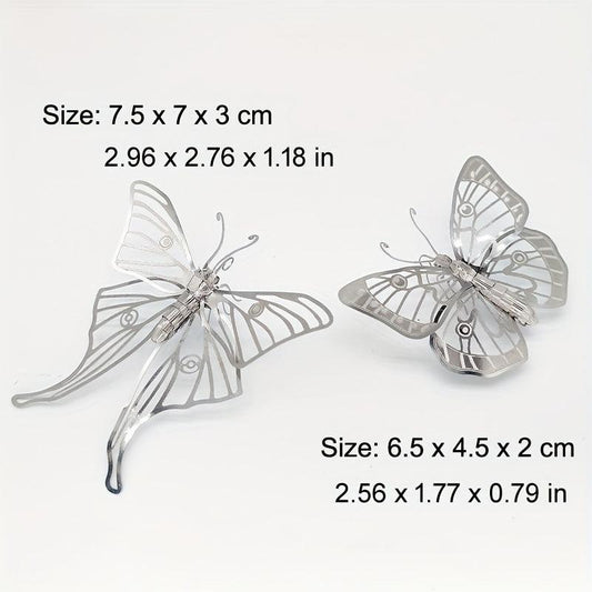 Metal 3D Puzzle Insect Series 2 Butterflies Board Assembly Gift
