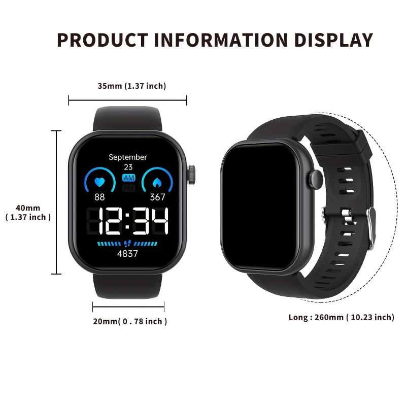 Sports Smart Watch Music Play Phone Information Reminder Sport Mode
