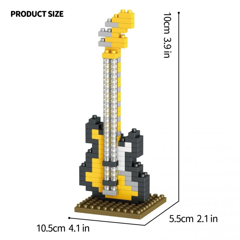 Music Maker Micro Building Blocks for Kids