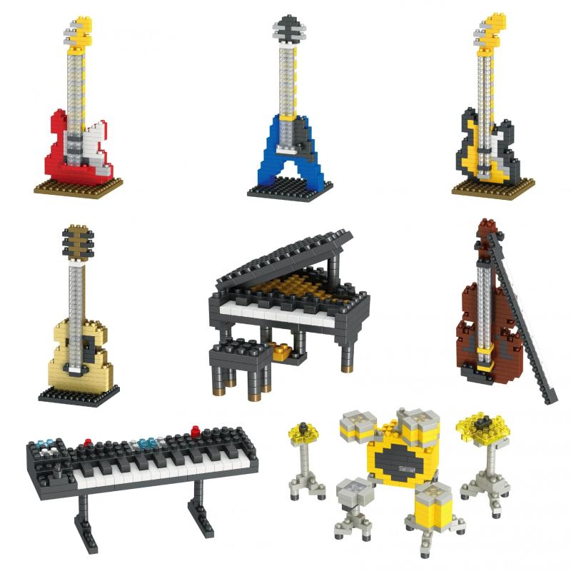 Music Maker Micro Building Blocks for Kids