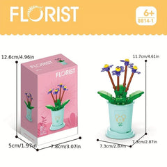 Succulent Plants Building Blocks Potted Flower Bouquets