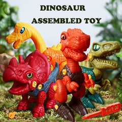 DIY Dinosaur Educational Toy Set for Boys