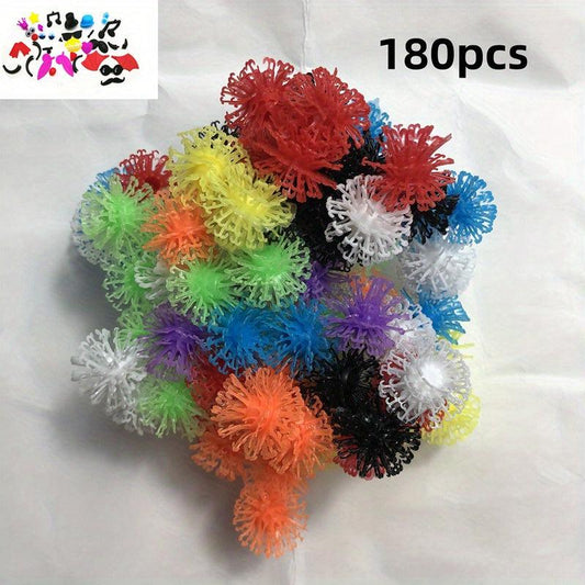Variety Puffy Sticky Balls Double Hook Building Blocks Puzzle Toy