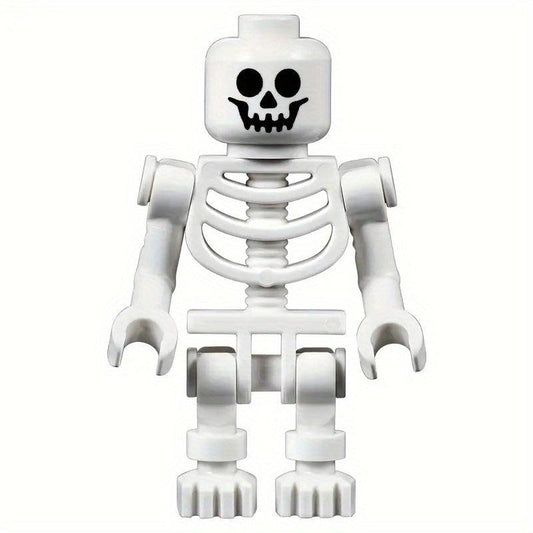Mini Dolls and Building Blocks Puzzles: Fun Skeleton and Bone Figures