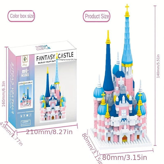 Building Blocks Dream Castle Puzzle Assembly Toys Gift