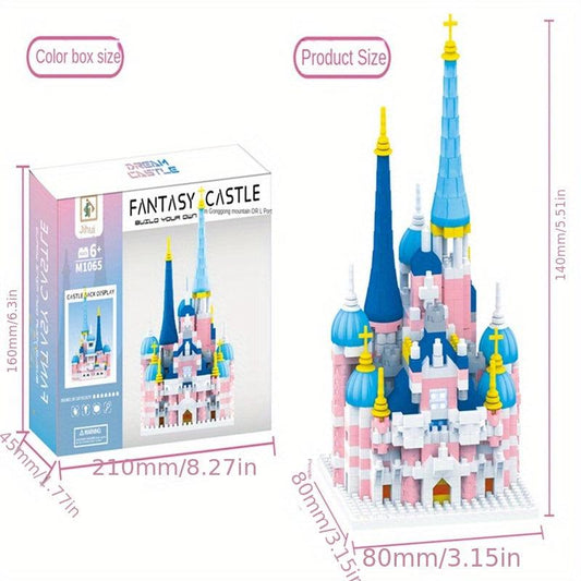 Building Blocks Dream Castle Puzzle Assembly Toys Gift