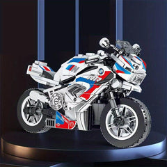 Motorcycle Building Blocks For Kids - Small Assembly Toys