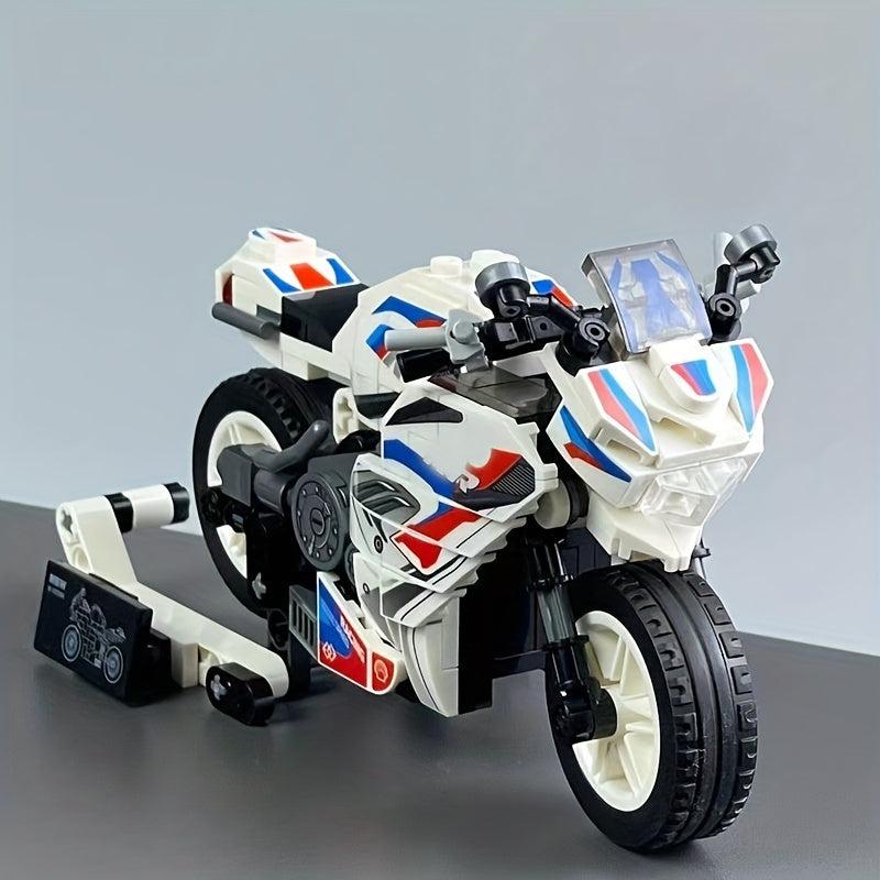 Motorcycle Building Blocks For Kids - Small Assembly Toys