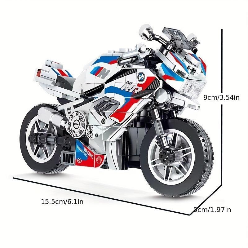 Motorcycle Building Blocks For Kids - Small Assembly Toys