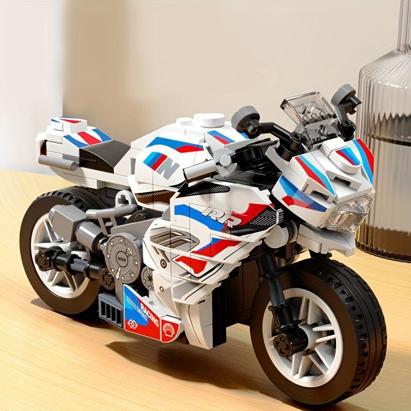 Motorcycle Building Blocks For Kids - Small Assembly Toys