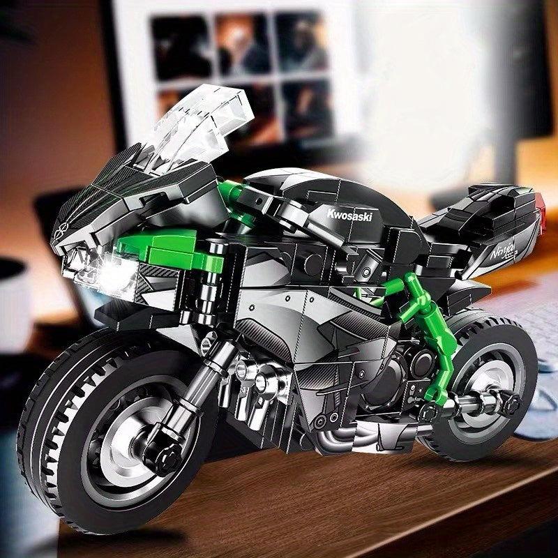 Motorcycle Building Blocks For Kids - Small Assembly Toys