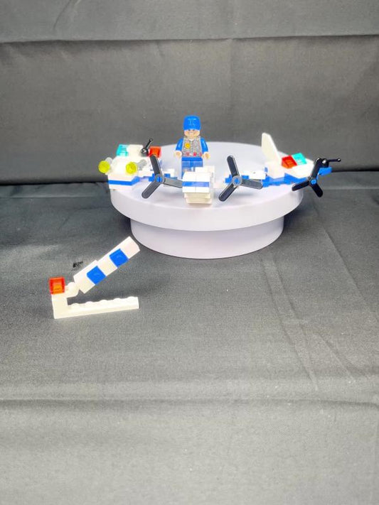 6 in 1 Aircraft Building Blocks Educational Toys DIY Model Gift