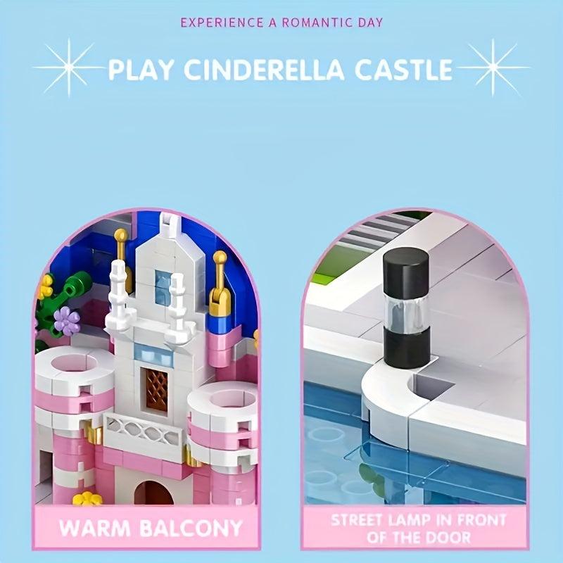 Pink Palace Princess Castle Building Blocks Set for Kids