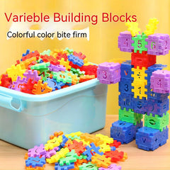 Digital Building Block Toy Puzzle House Kindergarten Early Education