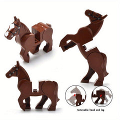 Horses Building Blocks Toys For Kids