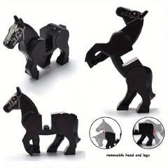 Horses Building Blocks Toys For Kids