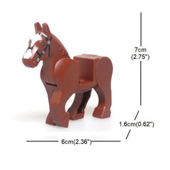 Horses Building Blocks Toys For Kids