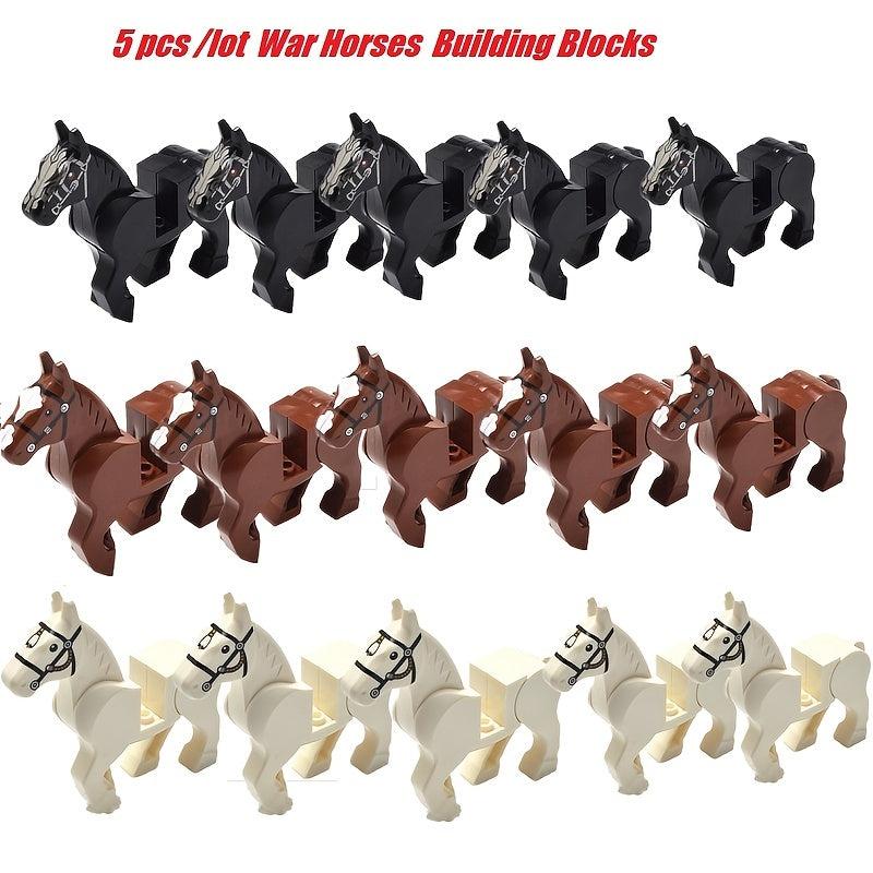 Horses Building Blocks Toys For Kids