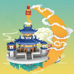 Cold Palace Building Blocks Small Construction Educational Toys