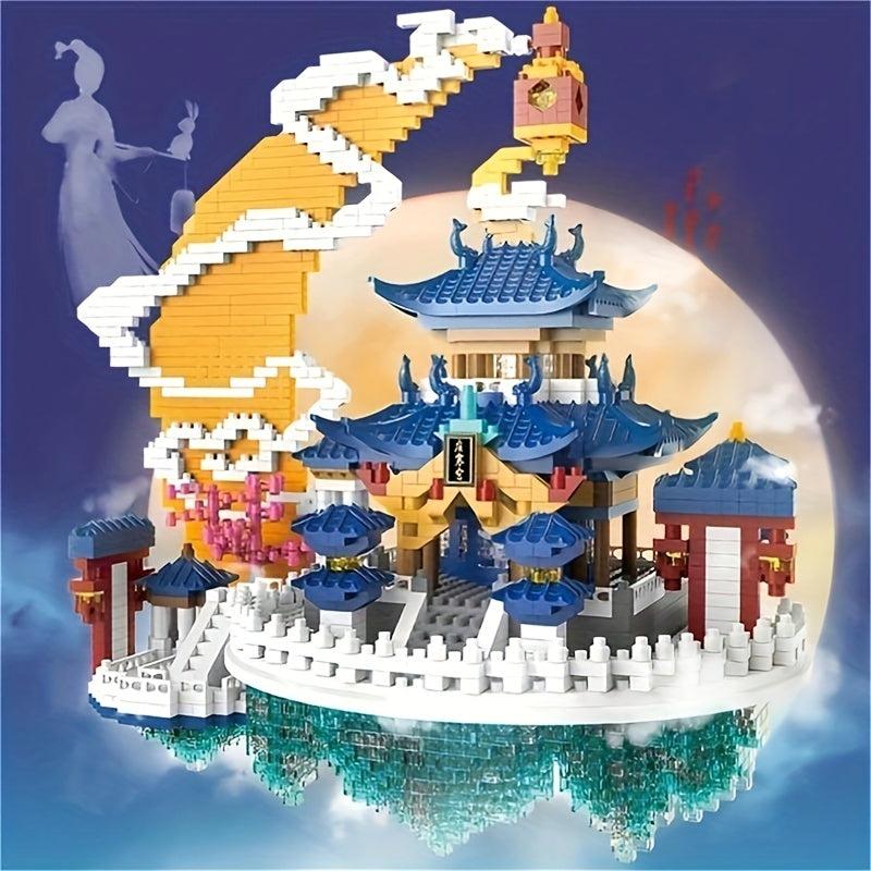 Cold Palace Building Blocks Small Construction Educational Toys