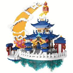 Cold Palace Building Blocks Small Construction Educational Toys