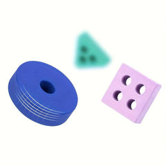 Wooden Shape Pairing Building Blocks Set