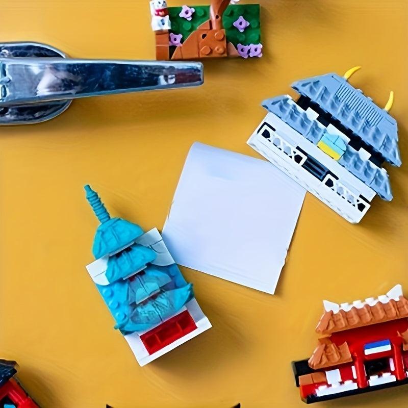 65pcs Building Block Refrigerator Magnet DIY Toys Set Construction Series