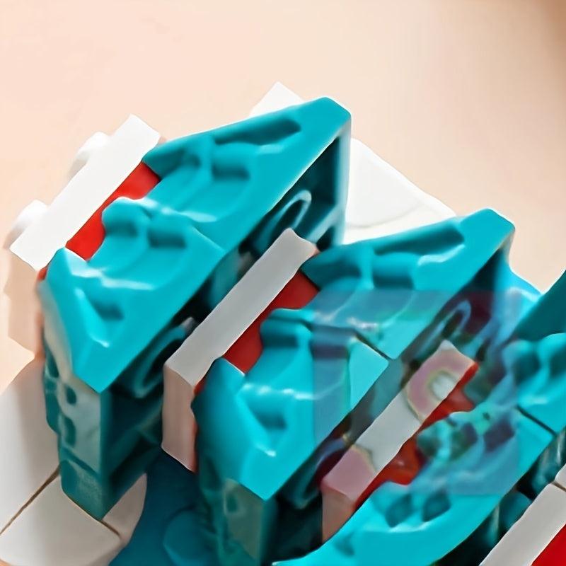 65pcs Building Block Refrigerator Magnet DIY Toys Set Construction Series
