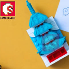 65pcs Building Block Refrigerator Magnet DIY Toys Set Construction Series